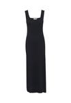 Платье Kaffe Maxi dress, Black Deep/Mottled Black - фото 5