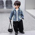 Детская куртка Lapel Moderate EASTERN CAMEL, синий - фото 2