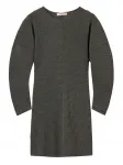 Платье, связанное узором TWINSET, серый - фото