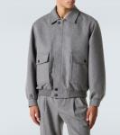 Кашемировый жакет-блузон Auralee, Top Gray - фото 3