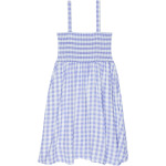 Пляжное платье Maaji Kids Gingham Bouquet Short Dress, фиолетовый - фото