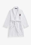 Халат BEAR PATCH ROBE Polo Ralph Lauren, цвет white - фото