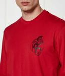 Лонгслив Armani Exchange Regular Fit, красный - фото 4