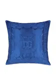 Шелковая подушка mikado, 60х60 см, Dolce & Gabbana, синий - фото