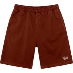 Шорты Heavy Jersey Short Stussy, синий - фото 6