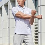 LINING Белая поло для мужчин - фото 6