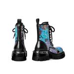 Ботинки Martin женские синий Hoov - фото 5