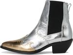 Ботинки AllSaints Denver Stud Boots, Silver/Gold - фото 4