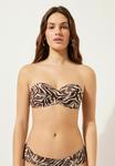 Верх бикини ZEBRA Calzedonia, коричневый - фото