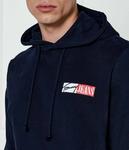 Толстовка мужская Tommy Jeans хлопковая, синий - фото 4