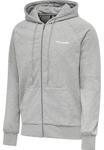 Спортивная толстовка с капюшоном на молнии Hummel, серый - фото 2