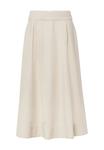 Юбка А-силуэта comma, кремовый - фото 5