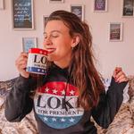 Президенту Толстовка для фанатов Локи черная - фото 2