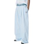 Джинсы из вельвета Alexander Wang, синий/белый - фото 5