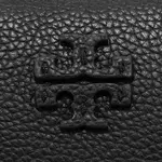 Кошелёк McGraw Litchi из зернёной кожи женский чёрный TORY BURCH - фото 7