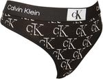 Женские стринги Calvin Klein, (Litho Ck Print+Black) - фото 3