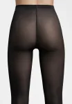 Натуральные колготки Wolford, Black - фото 2
