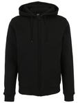 Спортивная куртка Urban Classics Zip-Kapuzenpullover, цвет blk/blk - фото