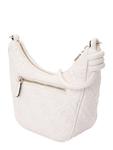 Сумка через плечо GUESS ADELASIA TOP ZIP SHOULDER BAG, White - фото 3
