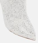 Сапоги до колена, украшенные падубом Paris Texas, Silver Diamond - фото 6