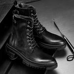 Мужские ботинки Cahhrrn X Martin Boot Men Beige Voguhomme - фото 8