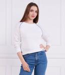 Свитер женский Marc Cain хлопковый вязаный, белый - фото 3