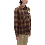 Фланелевая рубашка Star Leather от AMIRI, цвет хаки - фото 6