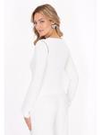 Свитер faina, белый - фото 4