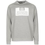 Толстовка Weekend Offender Penitentiary, Mottled Grey - фото