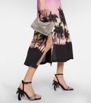 Платье миди с принтом Palm Angels, Purple Black - фото 6