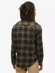 Рубашка Superdry Long, цвет buckshot/check/olive - фото 2