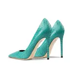 Siwei Тонкие туфли женские синие - фото 4