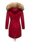 Зимнее пальто изюм NAVAHOO, цвет Blood Red - фото 3