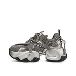 DAPHNE Серые женские кроссовки на платформе, цвет Gray - фото