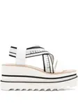 Сандалии Sneak-Elyse 80 на платформе STELLA MCCARTNEY, белый - фото