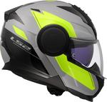 Шлем LS2 ff902 scope ii duria, Grey/Neon Yellow - фото 5