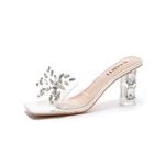 Шлепанцы женские Bamiti, цвет WHITE 7CM - фото 2