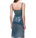 Платье Rosabella в изумрудно-голубом цвете Hutch - фото 3