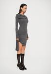 Платье MISBHV VIRGO MINI DRESS, Graphite/Anthracite - фото 4