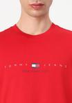 Футболка с принтом FLAG LINEAR TEE Tommy Jeans, красный - фото 6