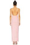 Azaria настоящее макси-платье Sndys, pink - фото 4