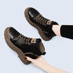 Martin Boot женские Golden Silk Rabbit, черный/коричневый - фото 5