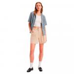 Шорты Levi's Pleated Regular Waist Denim, бежевый - фото 4
