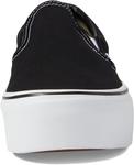 Кроссовки Slip-On Stackform Vans, цвет Canvas Black/True White - фото 6