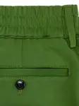 Шорты-бермуды с кулиской Ami Paris, зеленый - фото 5