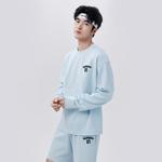 Свитшот унисекс KUMPOO, синий - фото 8