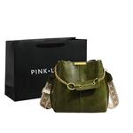 Pink·Land Женская сумка через плечо, Черный - фото