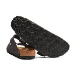 Кожаные тапочки «Аризона» Birkenstock, коричневый - фото 4