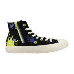 Кроссовки Converse Splatoon 3 x Chuck Taylor All Star Zip High 'Ink Splatter', черный - фото