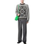 Анаграмма Шерстяной свитер Loewe, серый - фото 3